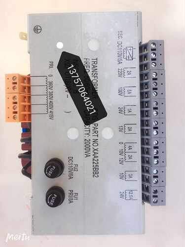 西子奥的斯变压器,XAA225BB2