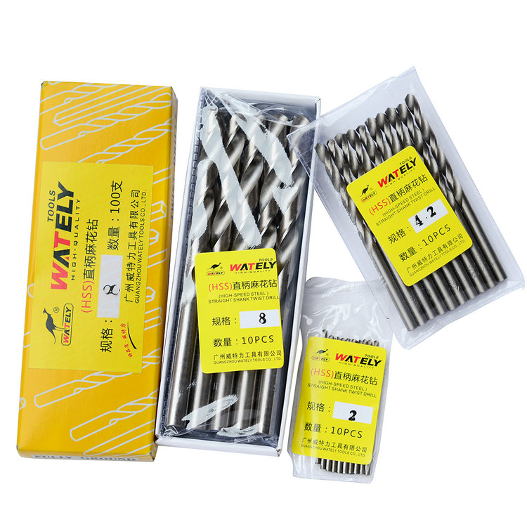 台湾威特力 2.0-8.5mm 高速钢麻花钻头 麻花钻咀 钻花 10支装