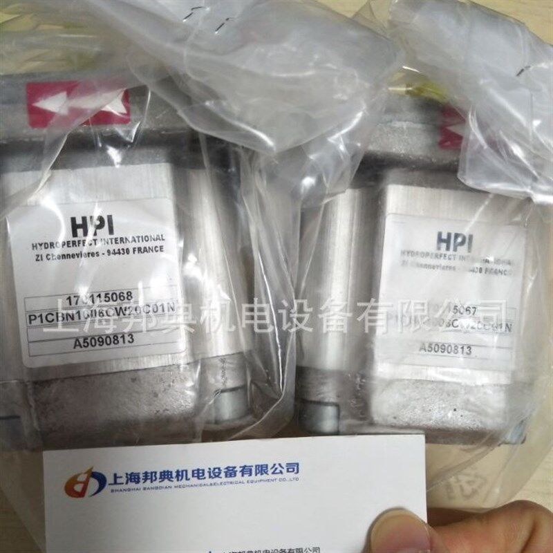优势供应法国原装 HPI 齿轮泵 马达 油泵 P1CBN1006CW20C01