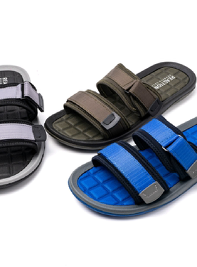【思思专享】男士外穿潮流凉鞋时尚休闲夏季百搭软底拖鞋CA-0654