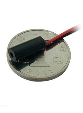 4mm小尺寸650nm红色光点状激光器模组内置APC发射管镭射灯头1-5mw