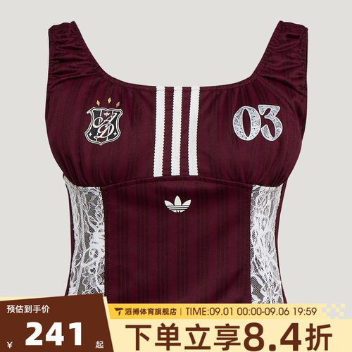 adidas阿迪达斯三叶草女子BLK TANK运动休闲无袖T恤KU4751