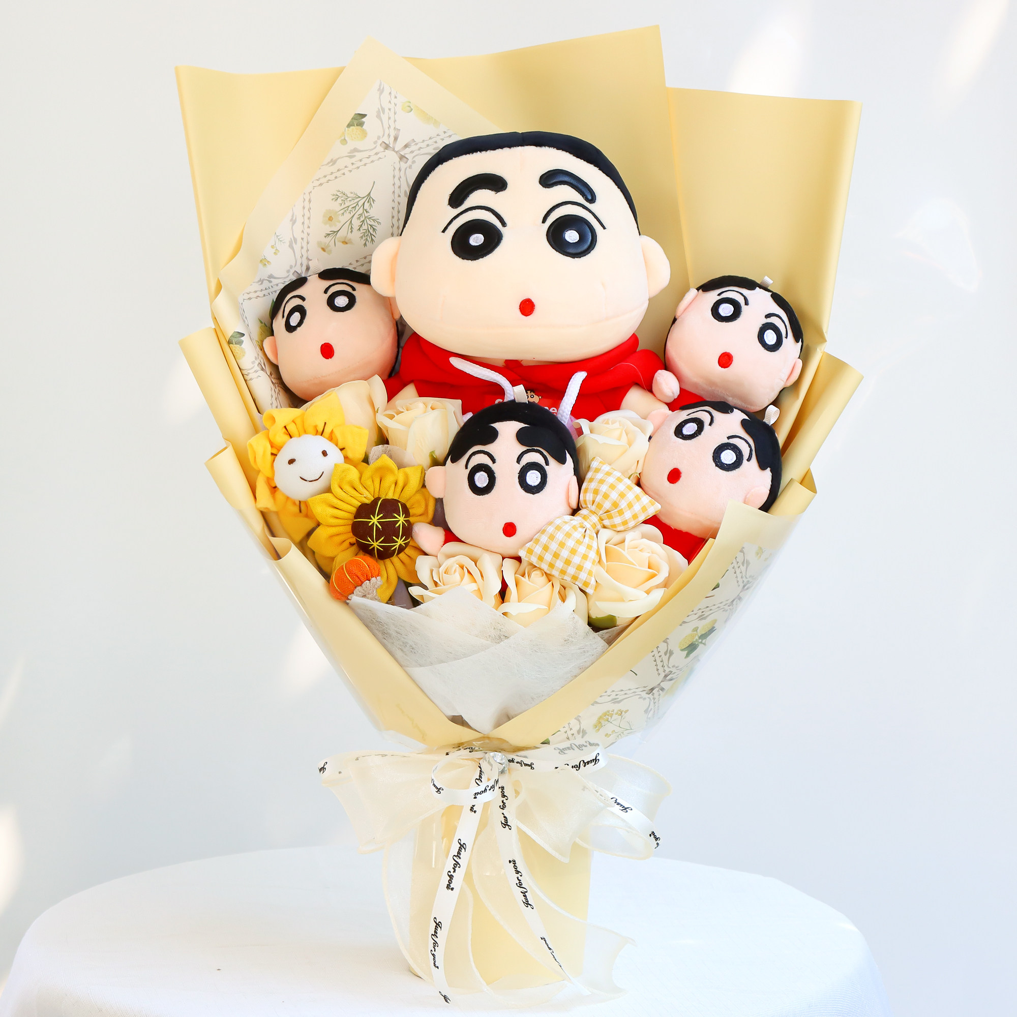 卡通花束公仔娃娃花送男生女生