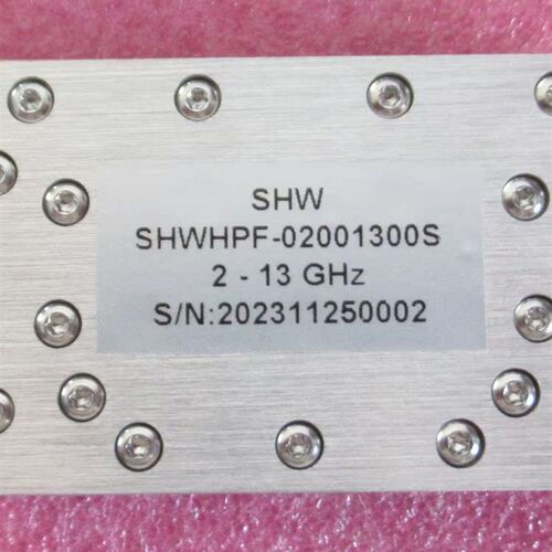 2-13GHz SMA母 15W 射频微波同轴高通滤波器 2000-13000MHz