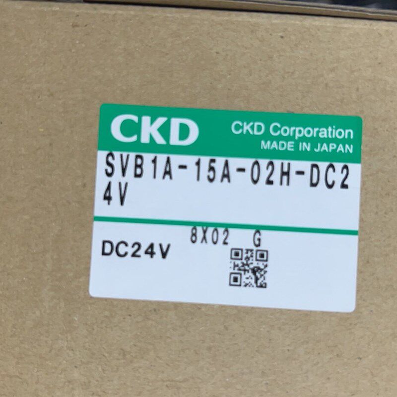 CKD电磁阀门SVB1A-15A-02H-DC24V全新原装秒发货