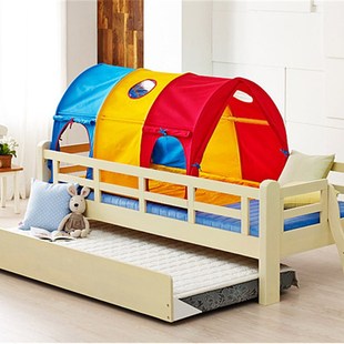 儿童床帐篷上下床半高床双层床床蓬饰品男孩女孩游戏屋防蚊卡通