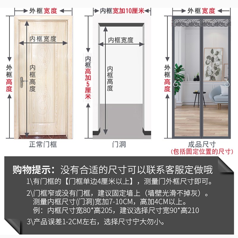 全磁条金刚网防蚊门帘家用纱窗磁性防蝇自装门磁吸条强力纱门磁铁图片