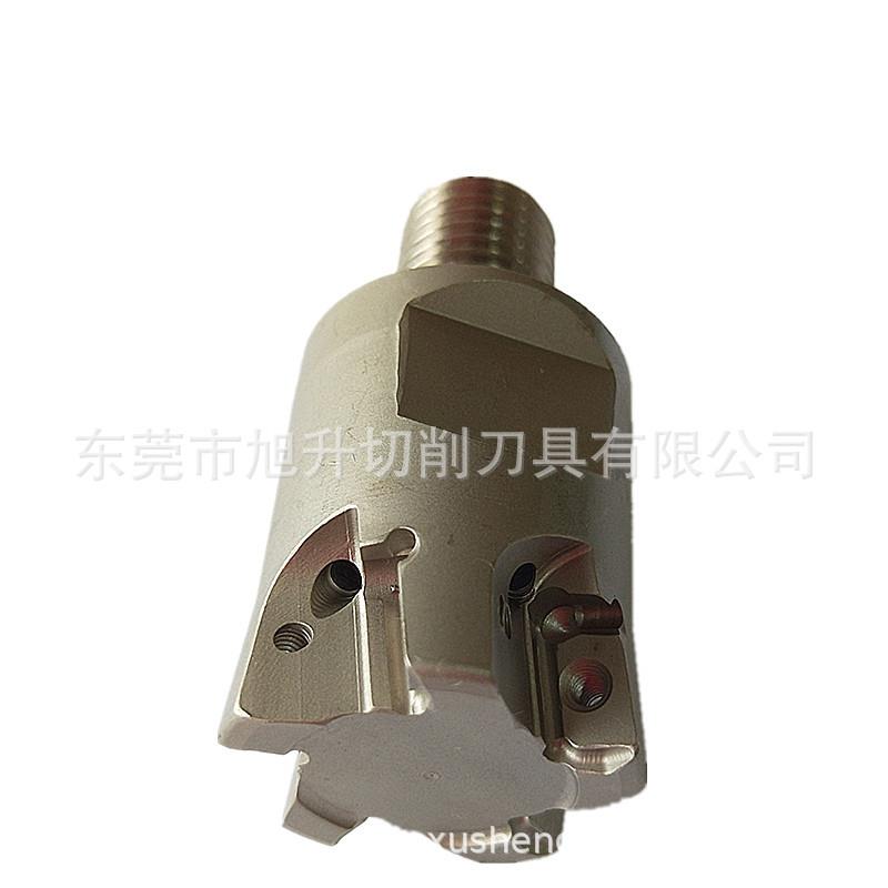 MFH京瓷快进给锁牙式刀头配用XLOGU030310ER刀片立铣刀头锁牙头