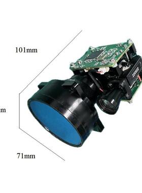 12km激光距离检测传感器12公里户外勘测RS422红外线激光传感器