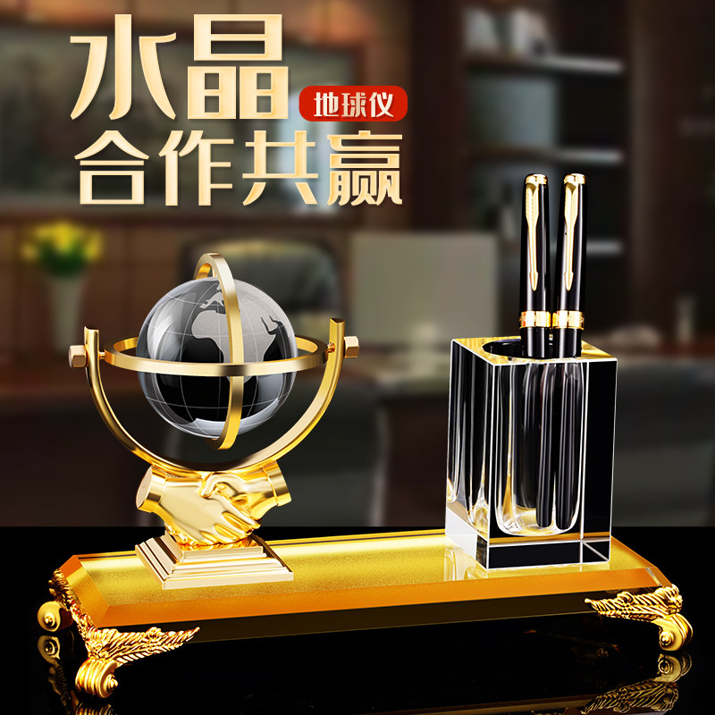 领航舵舵手船舵老板桌面摆件工艺品高档个性商务送领导礼物装饰品