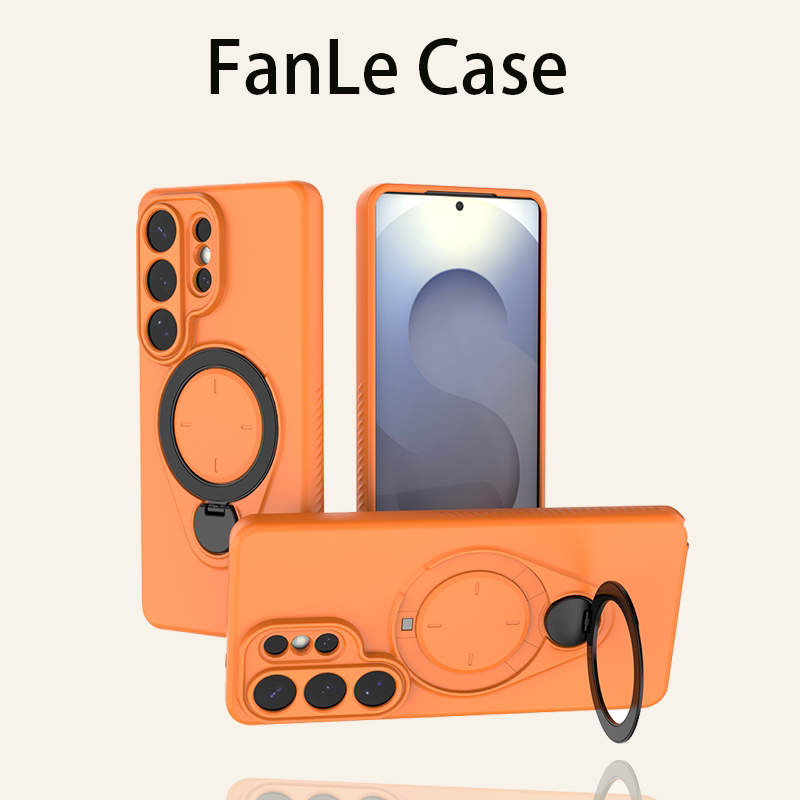 三星s25ultra手机壳斜挎挂绳s26+新款磁吸旋转支架适用S24加保护套背带s23ULTRA专用uitra全包防摔Galaxy外壳