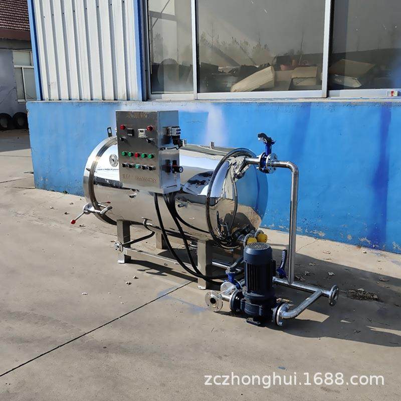 即食燕窝电加热杀菌锅熟食咸鸭蛋高温灭菌锅年糕豆包杀菌设备