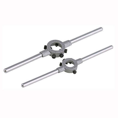 圆板牙扳手手动绞手公制铰手板牙架攻丝器工具M3-M22手用套丝板牙