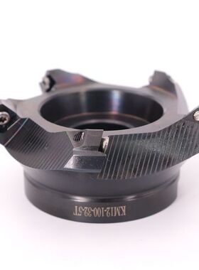 铣刀盘黑色加硬KM12 50/63/80/100/125/160数控45度CNC平面铣刀盘