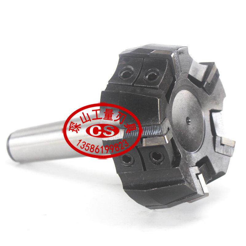 75&deg;硬质合金可转位立铣刀锥柄莫氏面铣刀MT-4号63/80/100