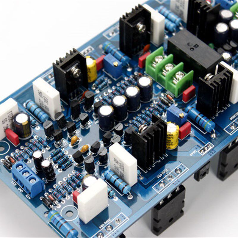 AB18双声道功放板带散热器170*95*92mm