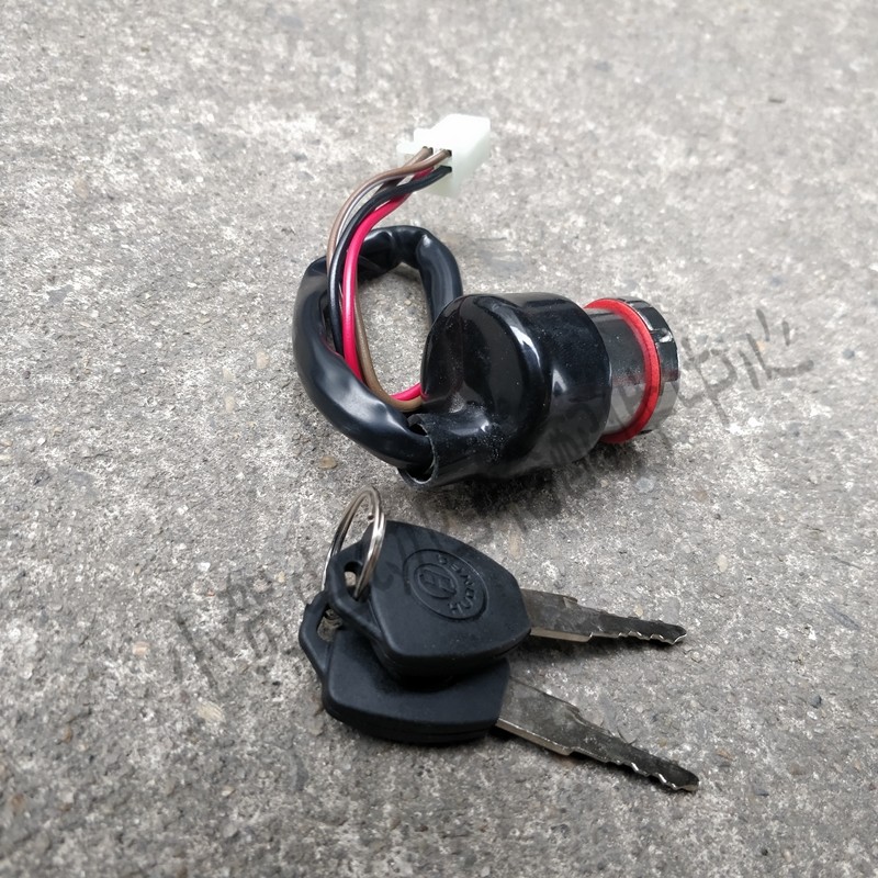 玛西尔电动车点火锁电动观光游览车巡逻车老爷车钥匙开关配件