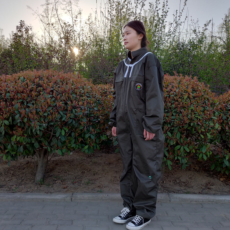 养蜂服连体防蜂衣全套透气蜜蜂衣服防峰衣高清蜂帽面罩防排蜂蚊虫