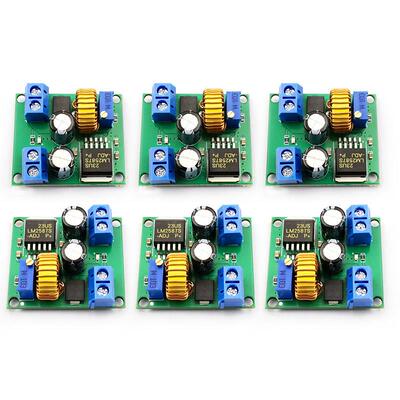 Dc-Dc可调升压稳压电源模块板3V5V12V至19V24V30V36V大功率