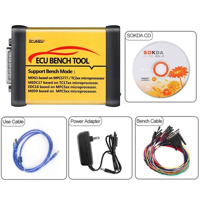 ECU Bench Tool Full Version with License MD1 MG1 EDC16 MED9