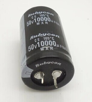 红宝石电解电容10000UF35V 105度 牛角 原装正品 25*45