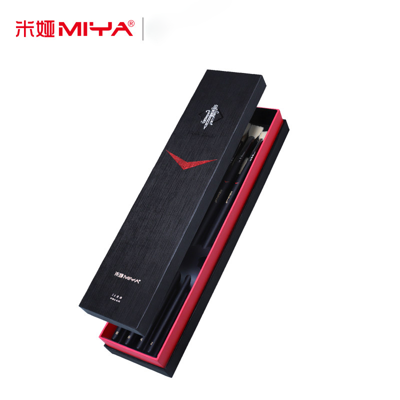 米娅水粉笔套装美术生专用黑骑士系列丙烯画笔油画笔专业扇形笔刷子勾线笔平头画画水洗猪鬃11支装联考推荐,文具电教/文化用品/商务用品,水粉/水彩/油画专用笔,淘宝优惠券,粉丝福利购,淘宝优惠卷