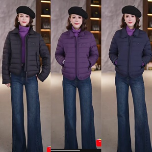 【艾薇严选】新款短款宽松羽绒服50345