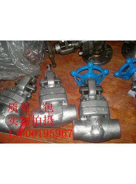 J61W-800LB锻钢304不锈钢美标承插焊截止阀DN15 20 25 1/2 3/4寸