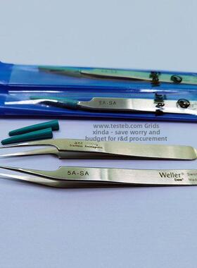 瑞士韦勒Erem 5Asa镊子0.35毫米弯曲5A-Sa微数字生物实验夹