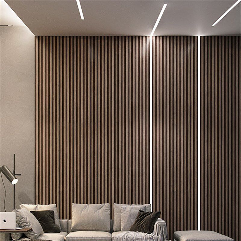 线条灯嵌入式cob灯带led灯条明装安装铝合金灯槽吊顶轨道式线性灯