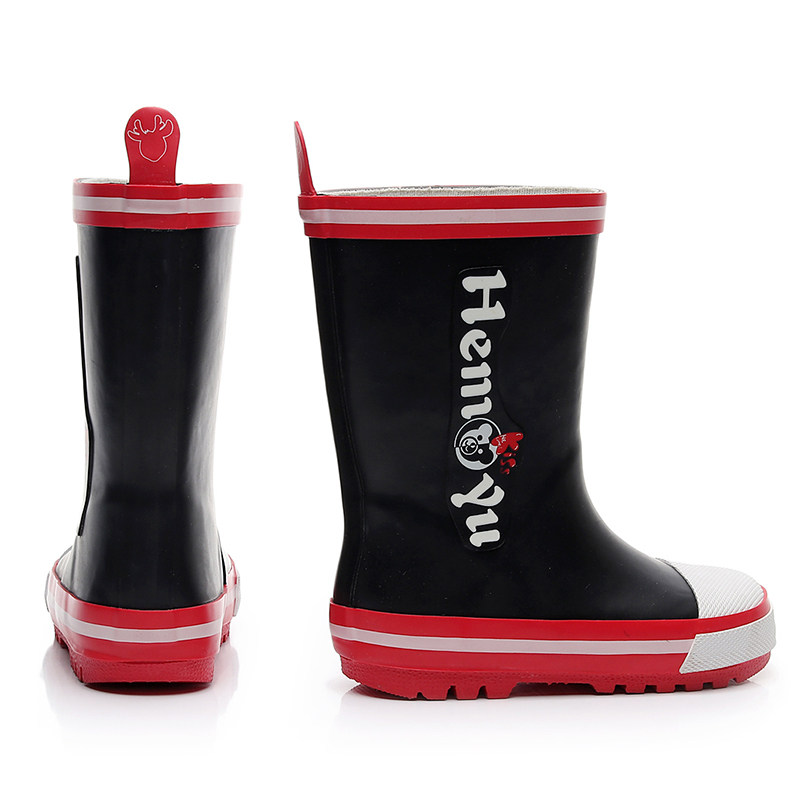 时尚儿童雨鞋水鞋雨靴外穿防滑四季中大童学生胶鞋男童女童橡胶