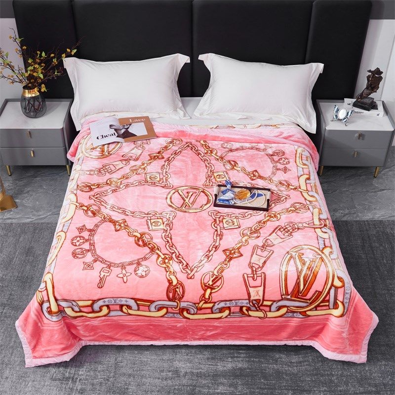 秋冬拉舍尔毛毯双层泽西兔云毯婚庆盖毯薄款四季法兰绒毯沙发毯子