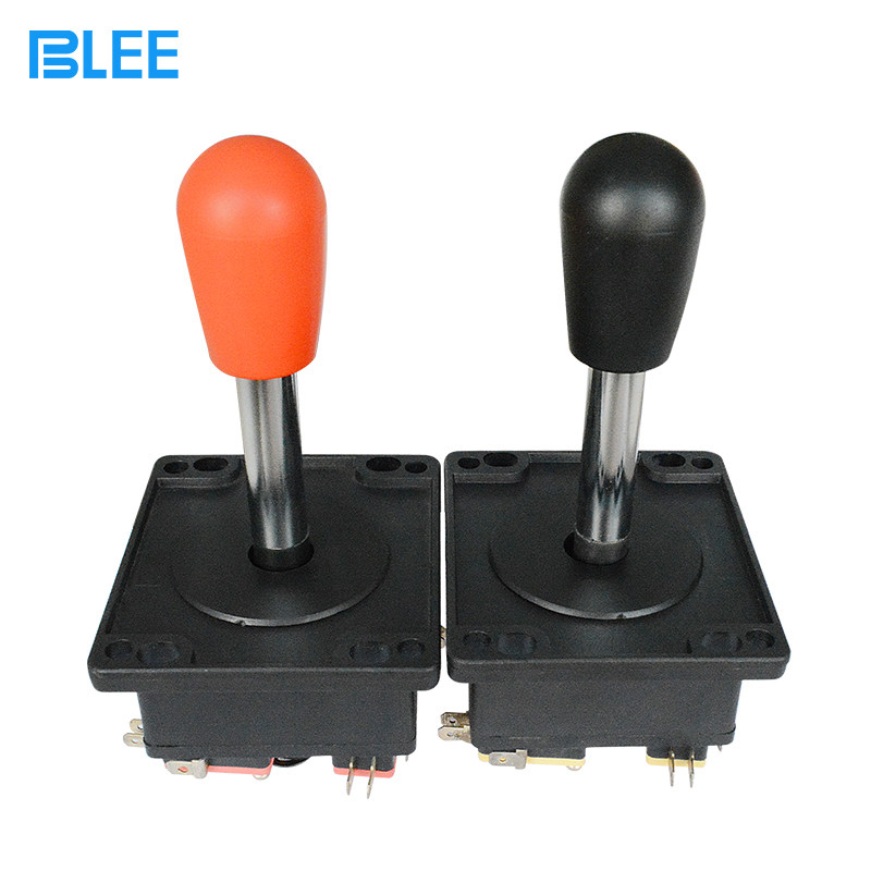 西班牙摇杆美式黑头游戏机椭圆球手柄游戏机娃娃机儿童机红头摇杆