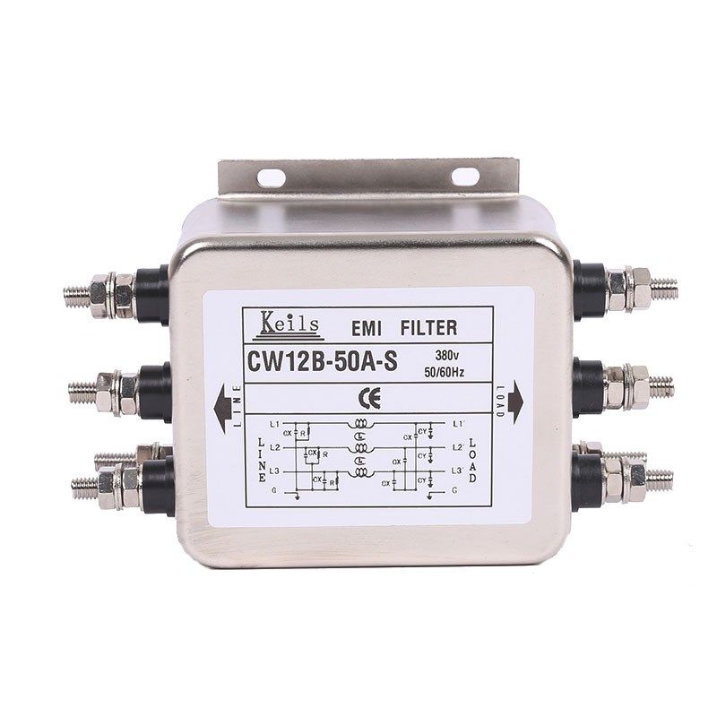 KEILS滤波器380V三相三线CW12B-60A/50A/40A/30A/20A/-S三相四线