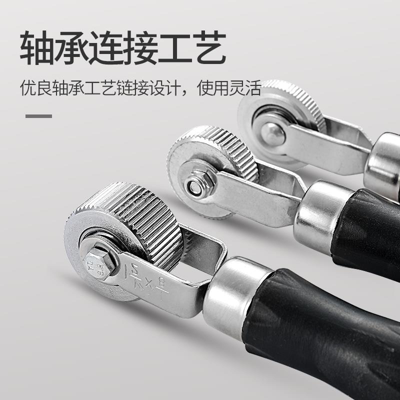 汽车补胎压轮补胎压实滚轮冷补胶片刮刀铲刀轮胎修补补胎工具套装图片