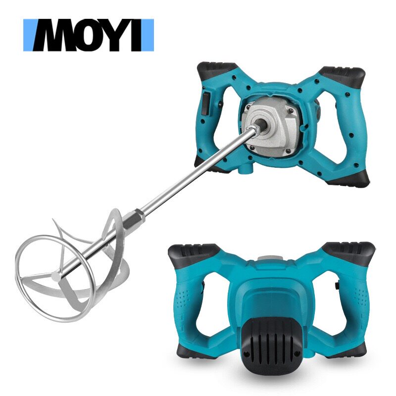 MOXI电动搅拌器手持式大功率搅拌机水泥腻子粉混凝土搅拌机