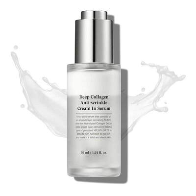 Deep Collagen Face Serum胶原蛋白双重精华液补水保湿面霜精华液