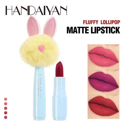 5Pcs Mini Velvet Matte Lipstick 5色迷你丝绒哑光口红