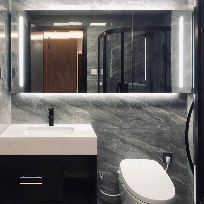 不锈钢智能镜柜门扇卫生间浴室柜带灯除雾LED玻璃镜子门LED照明,基础建材,其它,淘宝优惠券,粉丝福利购,淘宝优惠卷