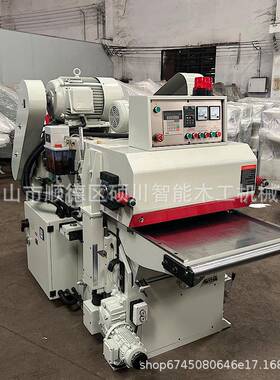 硕川供应平刀刀双面刨MB206自动双面刨双面木工压刨自动进料