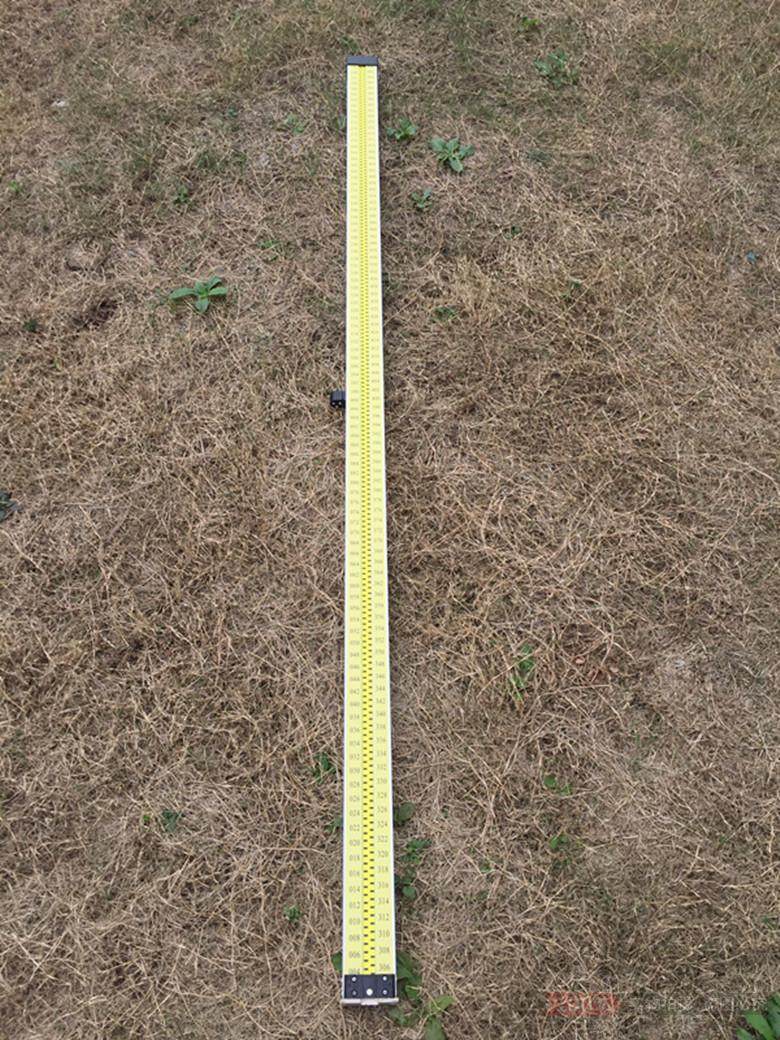 苏州华盛2米铟钢尺铝合金水准仪塔尺铟瓦尺高精度沉降观测用