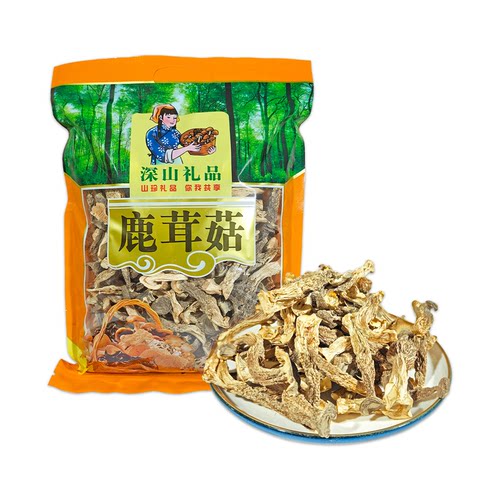 鹿茸菇干货礼袋装当年新货