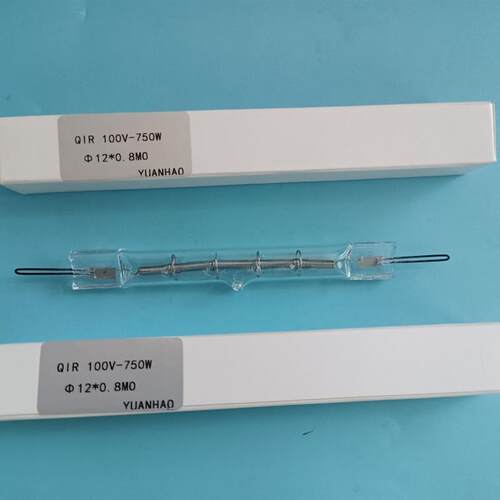 镀膜机配件加热灯管110V750W真空镀膜QIR 100v750w耐高温卤素灯管