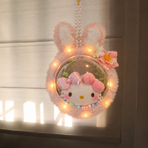三丽鸥凯蒂猫中秋手提月兔灯笼