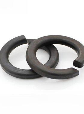 65锰黑色弹簧垫圈/弹簧垫圈/弹簧垫圈M3-M48/100 Pack