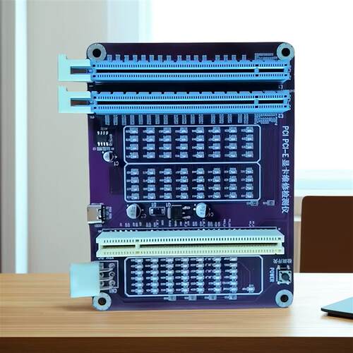 PCI-E显卡维修测试仪电路板多接口电子检测工具USB ATX 12V供电