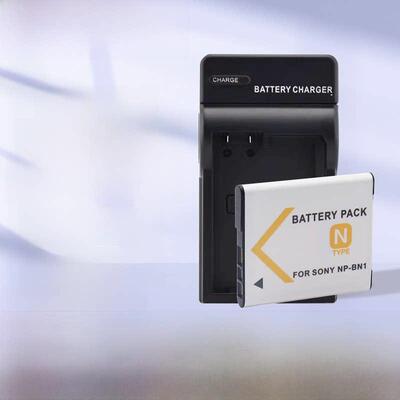 适用索尼ccd电池np-bn1 w320/570 TX55/66/100/10数码相机充电器