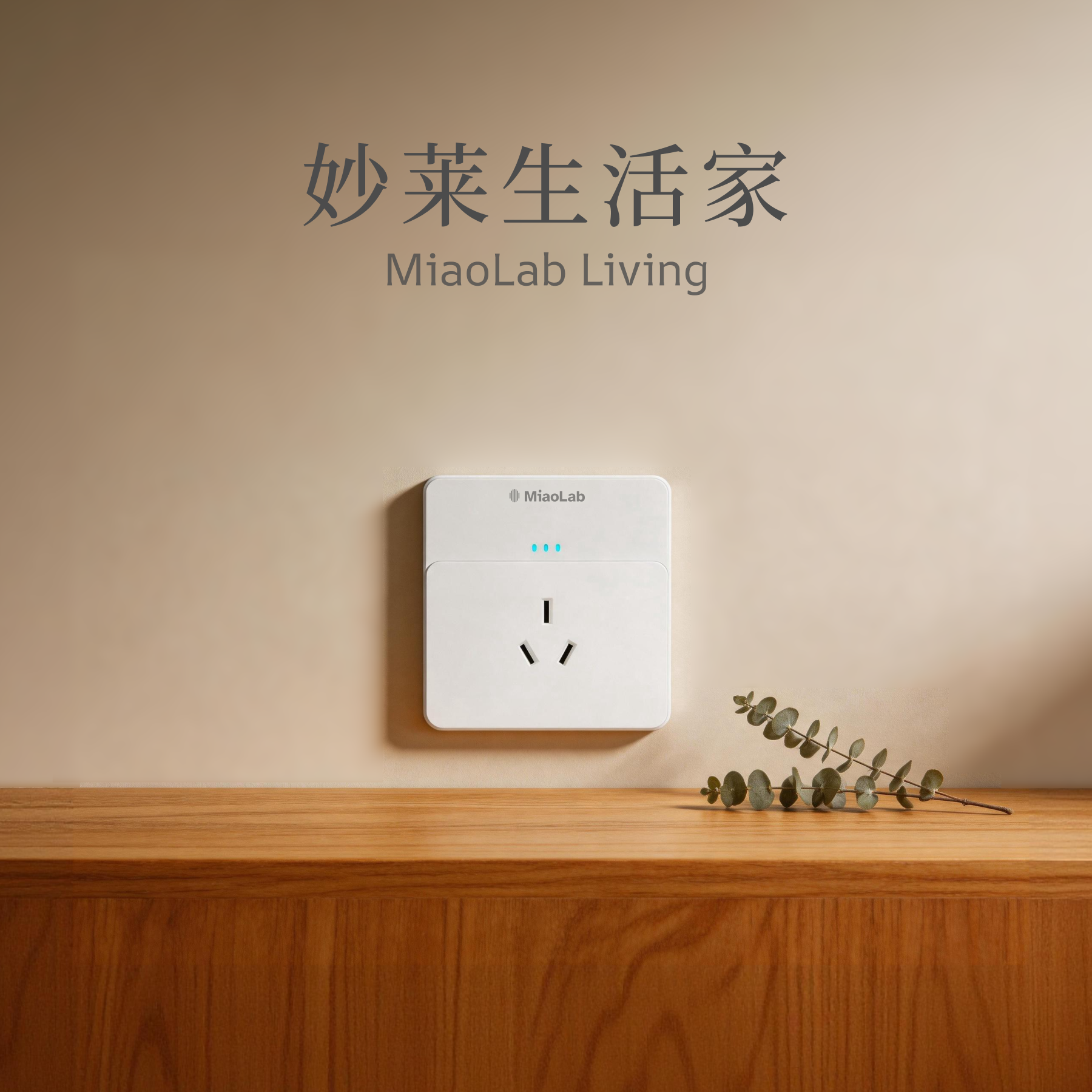 妙莱雷达墙插家用电源全屋墙壁插座超薄安全防误触10A三孔