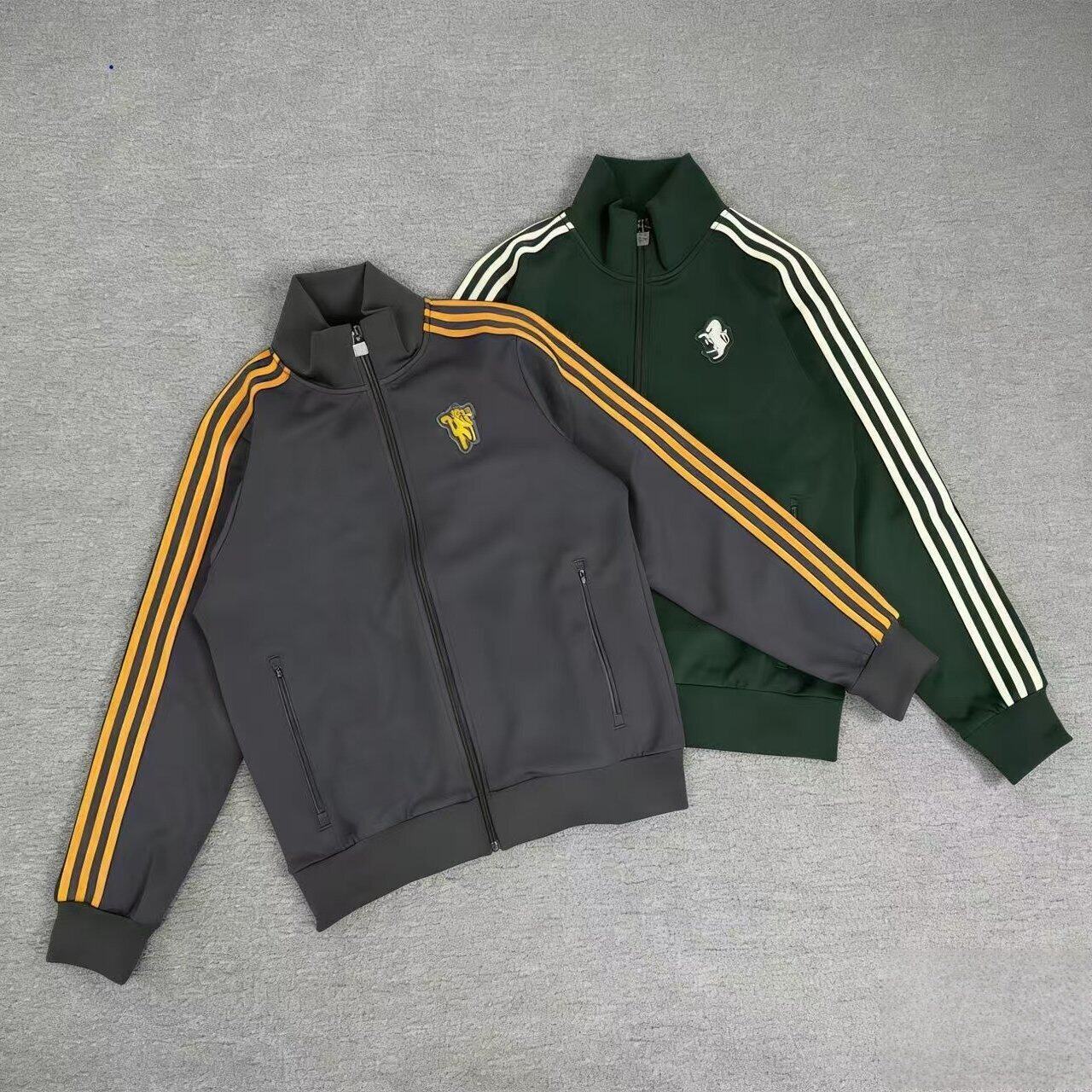 曼联尤文图斯训练服出场服薄款外套足球复古球迷运动夹克拉链上衣