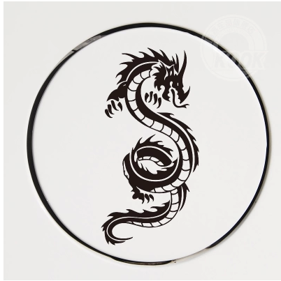 飞龙 盘龙 龙图腾 个性车身贴 车尾贴 汽车贴纸 车贴 反光 改装